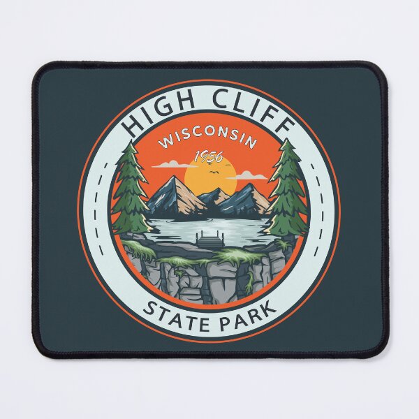 Item preview, High Cliff State Park Wisconsin Badge designed and sold by KrisSidDesigns.