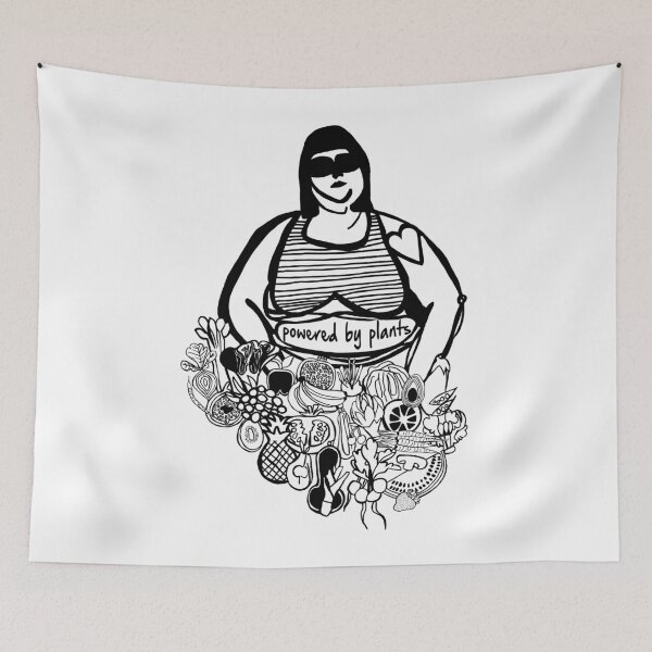 Item preview, Powered By Plants designed and sold by glumdrop.