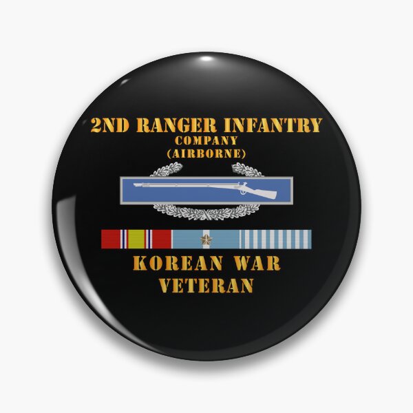Item preview, 2nd Ranger Infantry Company (Airborne) w CIB w KOREA SVC x 300 designed and sold by Military Insignia Products.