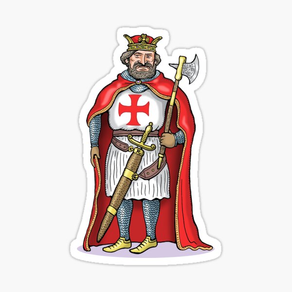 Item preview, King Richard I designed and sold by MacKaycartoons.