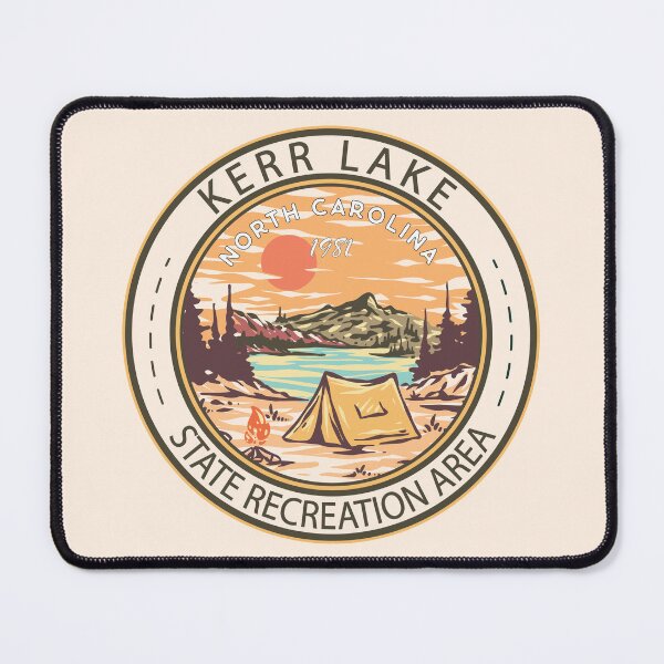 Item preview, Kerr Lake North Carolina Vintage Emblem designed and sold by KrisSidDesigns.