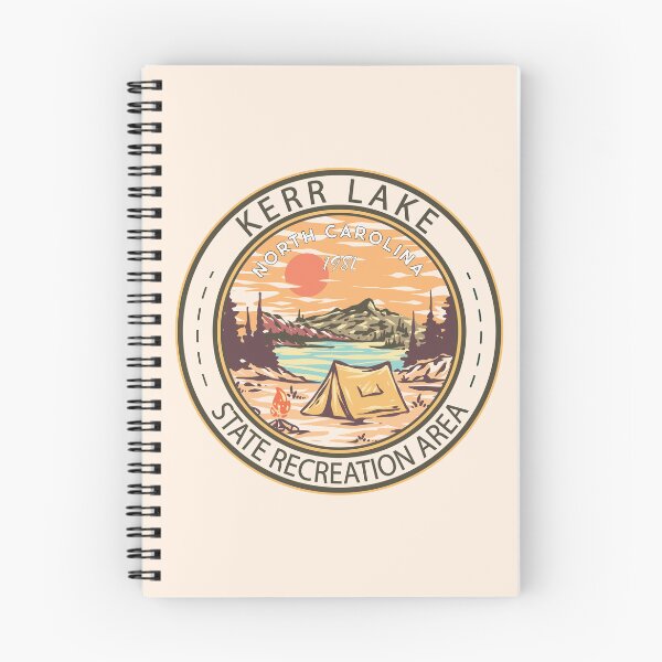 Item preview, Kerr Lake North Carolina Vintage Emblem designed and sold by KrisSidDesigns.
