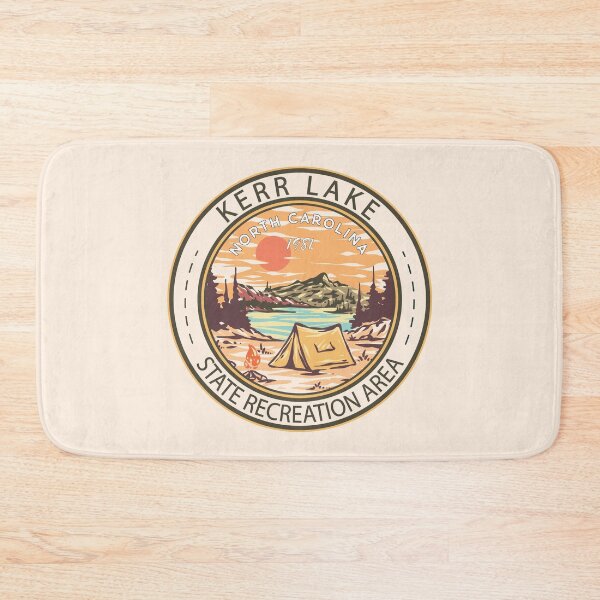 Item preview, Kerr Lake North Carolina Vintage Emblem designed and sold by KrisSidDesigns.