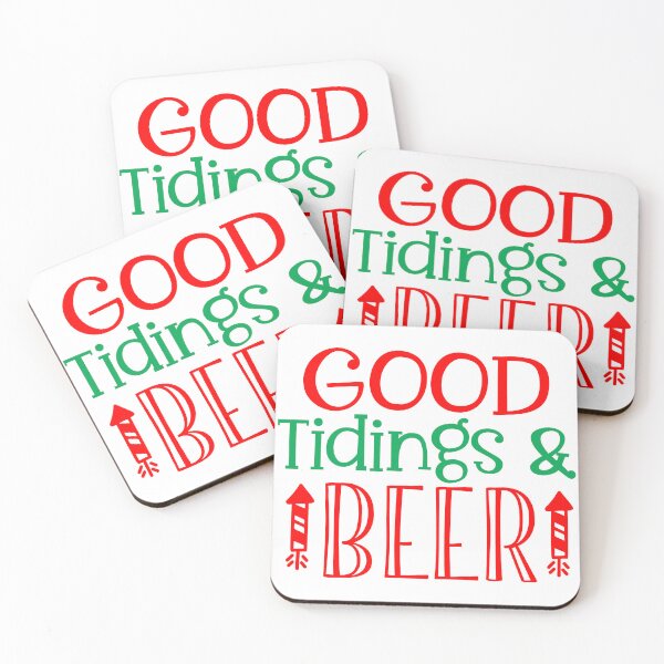 Item preview, Good Tidings & Beer designed and sold by potchidesigns.