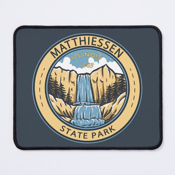 Item preview, Matthiessen State Park Illinois Emblem designed and sold by KrisSidDesigns.