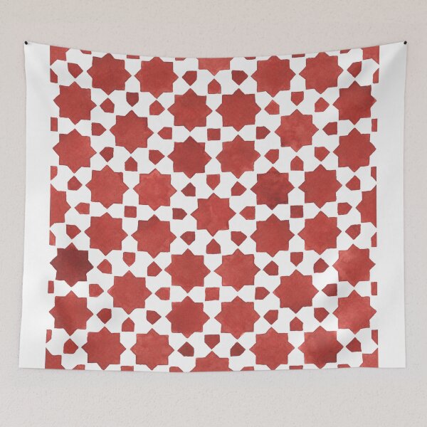 Item preview, ITIMUD Red Indian Mosaic designed and sold by THALSIRA.