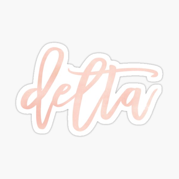 delta Sticker