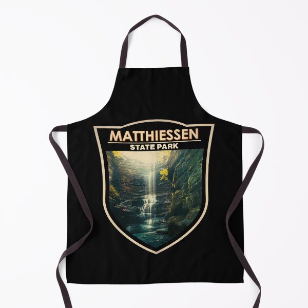Item preview, Matthiessen State Park Illinois Vintage Badge designed and sold by KrisSidDesigns.
