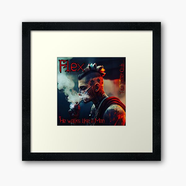 Flex by Tale Teller Club Orchestra Art by iServalan CDM Music Tracks and Book Illustrations  Framed Art Print