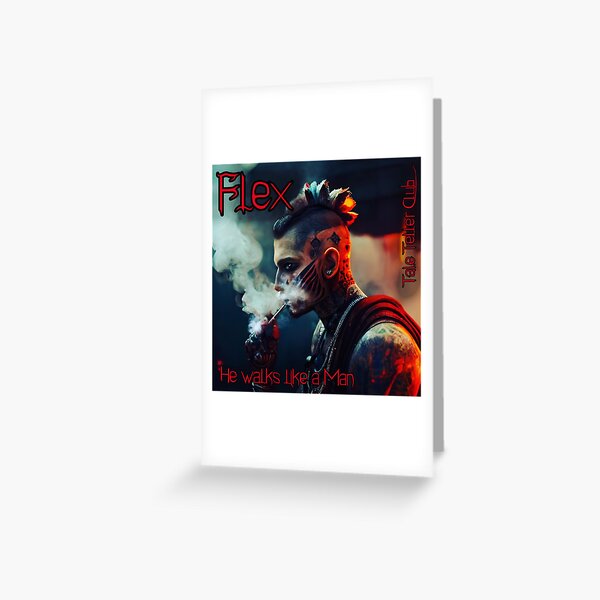 Flex by Tale Teller Club Orchestra Art by iServalan CDM Music Tracks and Book Illustrations Greeting Card