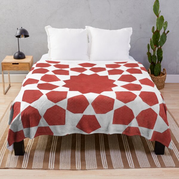 Item preview, MAMLUK Red Moroccan Mosaic designed and sold by THALSIRA.