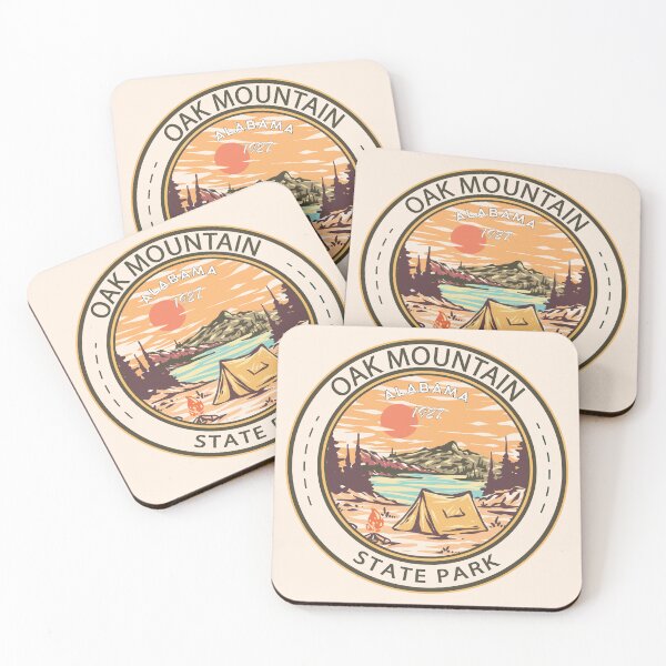 Item preview, Oak Mountain Alabama Vintage Emblem designed and sold by KrisSidDesigns.