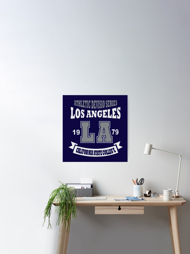 LA Los Angeles Athletic Letters | Poster