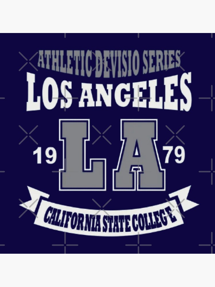 LA Los Angeles Athletic Letters | Poster