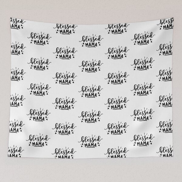 Item preview, Blessed Mama Quote Saying Design designed and sold by ivaostrogonac.