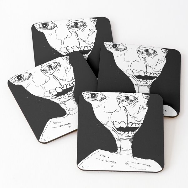 Item preview, abstract portrait drawing designed and sold by plutocreatess.