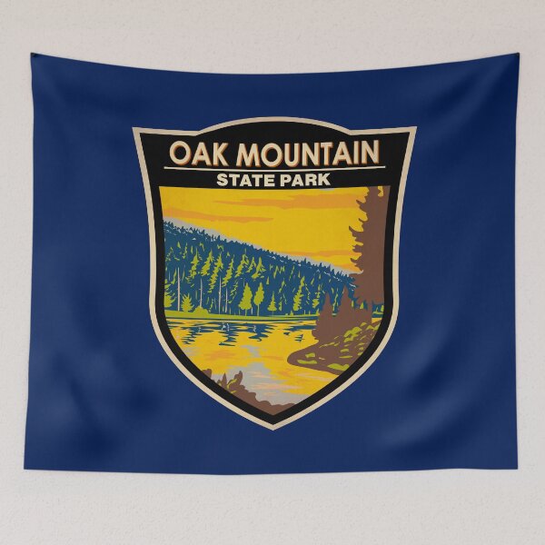Item preview, Oak Mountain Alabama Vintage Badge designed and sold by KrisSidDesigns.