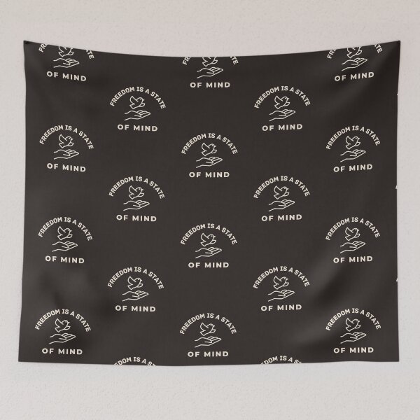 Item preview, Freedom is a State of Mind designed and sold by Jalib.