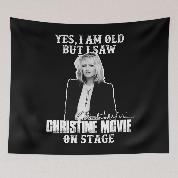 Item preview, Christine McVie Perfect Yes I Am Old But I Saw Christine McVie On Stage R.I.P Signature Vintage Retro Rock Pop Music designed and sold by RonZimmerman.