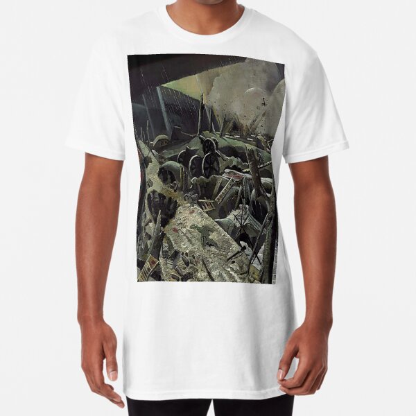 Cloudscape Paul Nash Painting Unisex T-shirt Art T-shirt 