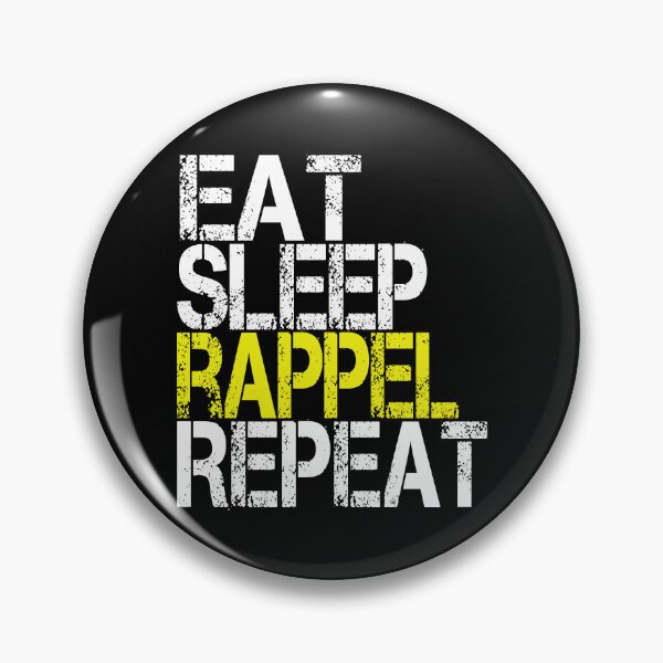 Item preview, Eat Sleep Rappel Repeat, Grunge  designed and sold by ACC .