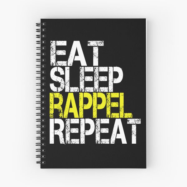 Item preview, Eat Sleep Rappel Repeat, Grunge  designed and sold by ACC .