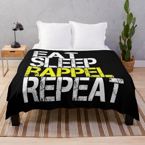 Item preview, Eat Sleep Rappel Repeat, Grunge  designed and sold by ACC .