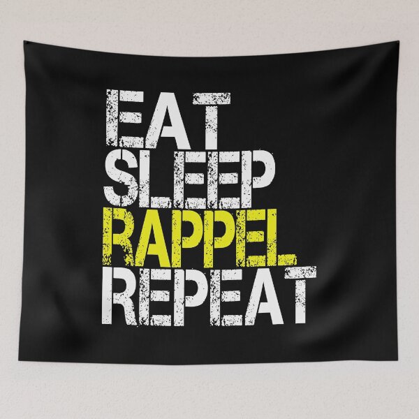 Item preview, Eat Sleep Rappel Repeat, Grunge  designed and sold by ACC .