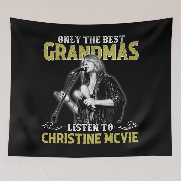 Item preview, Christine McVie Perfect Only The Best Grandmas Listen to Christine Mcvie On Stage R.I.P Signature Vintage Retro Rock Pop Music designed and sold by RonZimmerman.