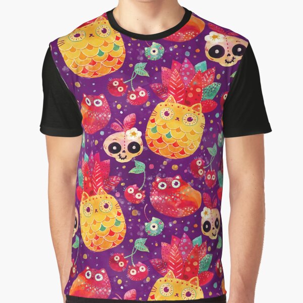Mexican Tutti Frutti Graphic T-Shirt