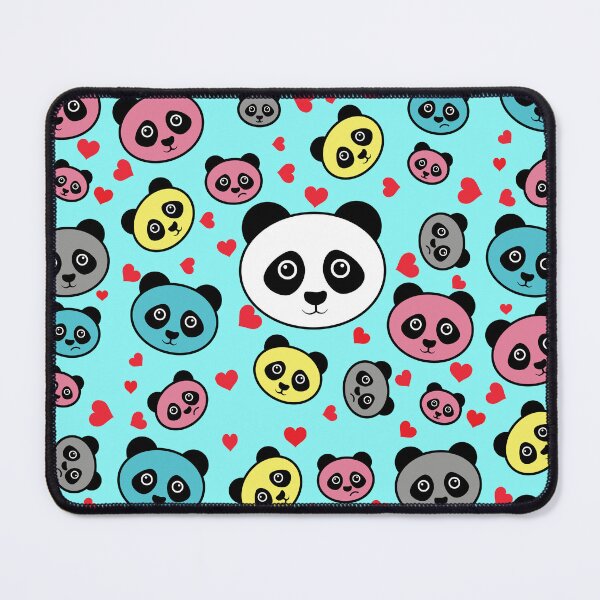 Item preview, Colorful Panda Pattern designed and sold by Sagar Karki.
