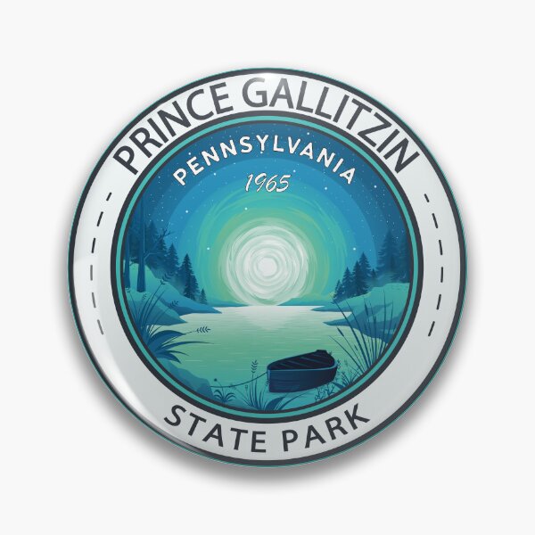 Item preview, Prince Gallitzin State Park Pennsylvania Badge designed and sold by KrisSidDesigns.