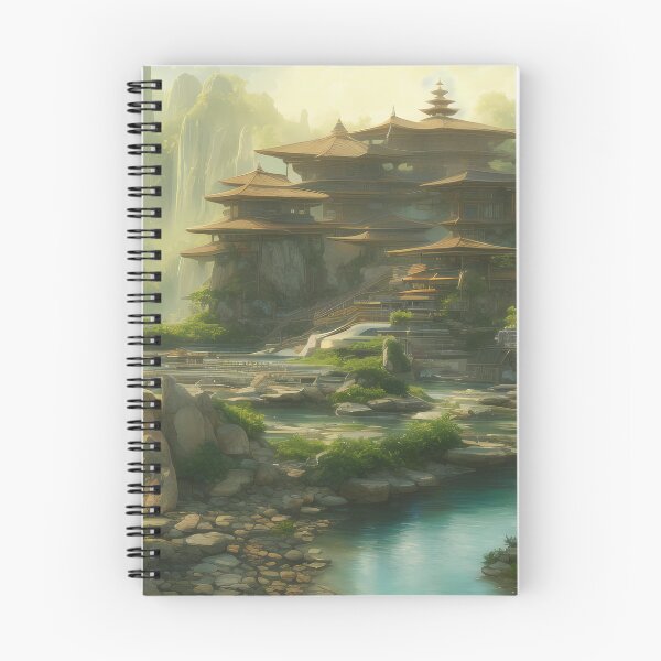 Item preview, Serene alien landscape with river designed and sold by DeadlyPretzel.