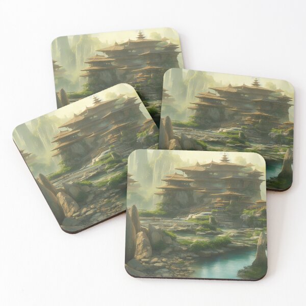 Item preview, Serene alien landscape with river designed and sold by DeadlyPretzel.