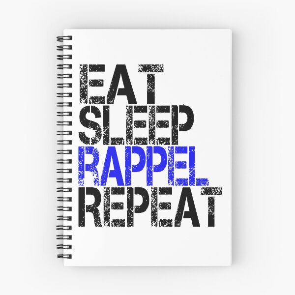 Item preview, Eat Sleep Rappel Repeat, Grunge  designed and sold by ACC .