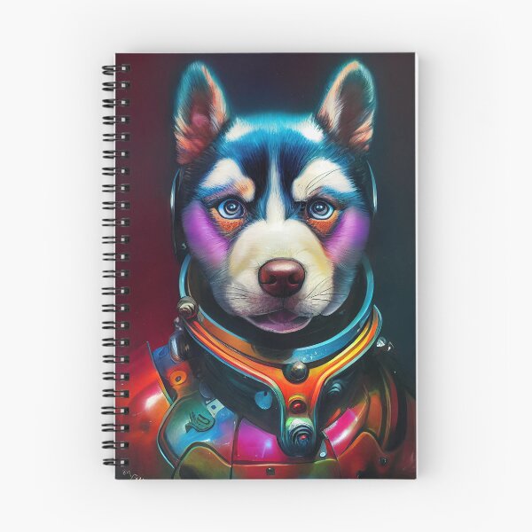 Item preview, Astronaut Husky Puppy Nr. 1 designed and sold by thesupremewiz.