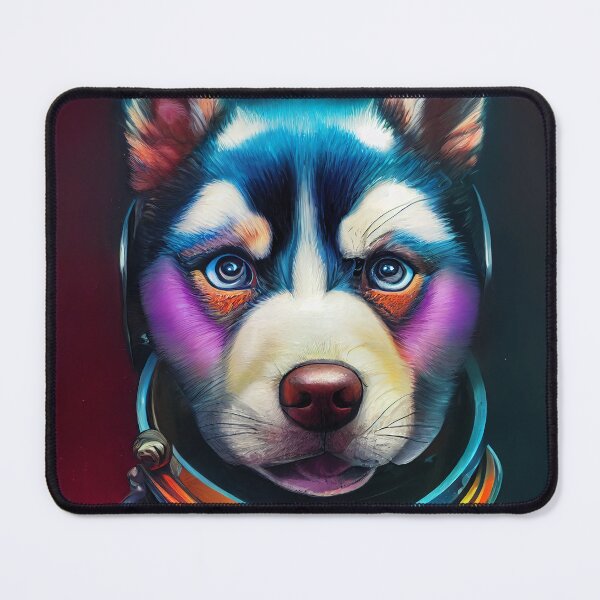 Item preview, Astronaut Husky Puppy Nr. 1 designed and sold by thesupremewiz.