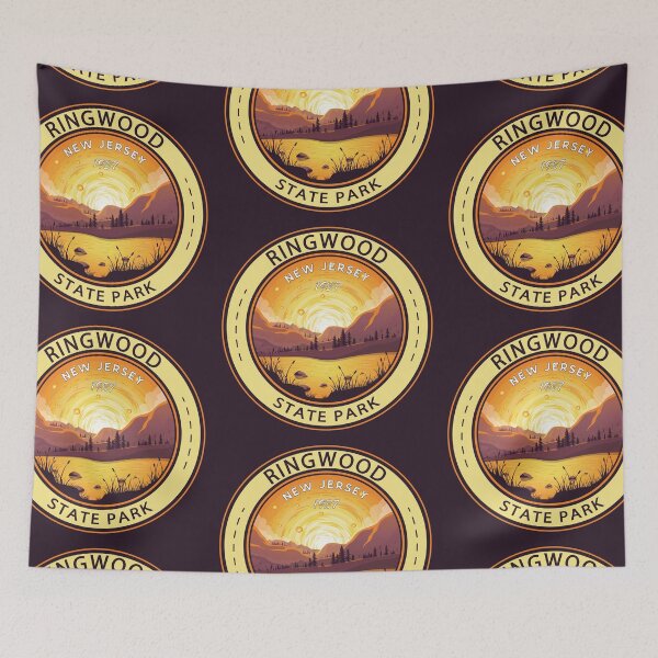 Item preview, Ringwood State Park New Jersey Badge designed and sold by KrisSidDesigns.