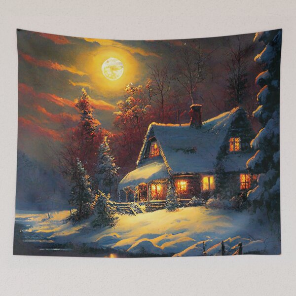 Item preview, A Classic Christmas Scene designed and sold by yellowbubble.