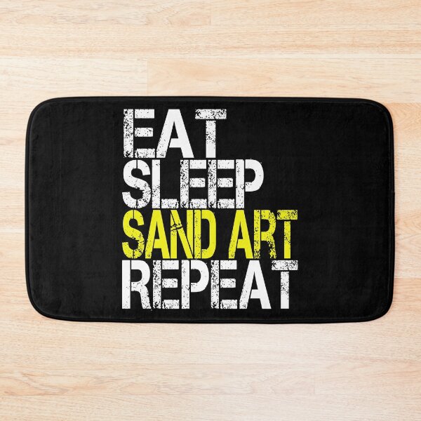 Item preview, Eat Sleep Sand Art Repeat, Grunge  designed and sold by ACC .