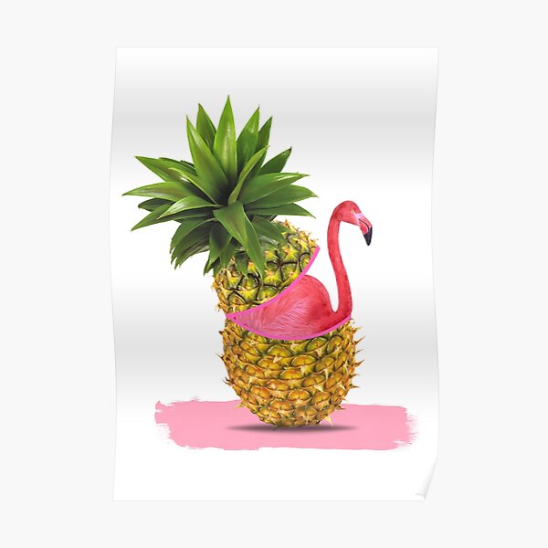 Flamingo party Poster