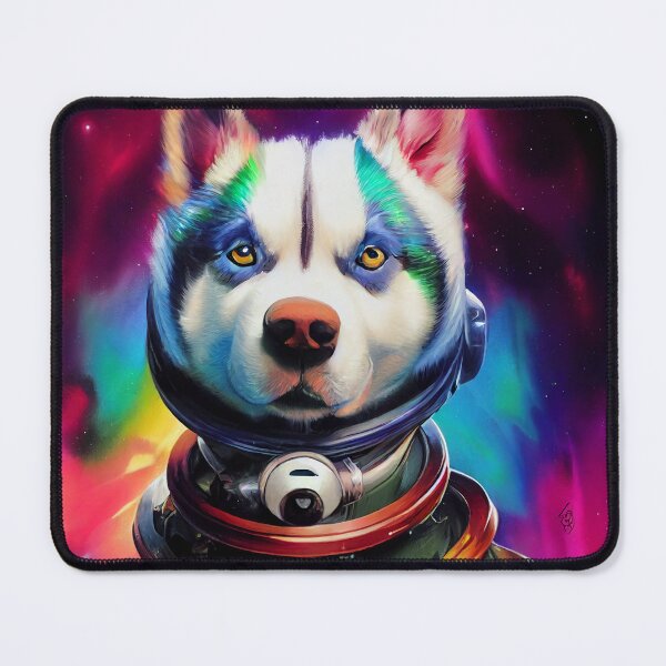 Item preview, Astronaut Husky Puppy Nr. 3 designed and sold by thesupremewiz.