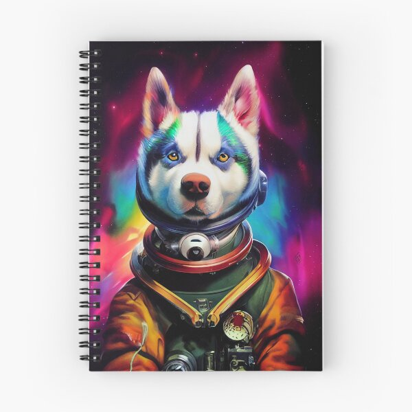 Item preview, Astronaut Husky Puppy Nr. 3 designed and sold by thesupremewiz.
