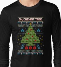 Oh Chemist Tree Ugly Christmas Sweatshirt Long Sleeve T-Shirt