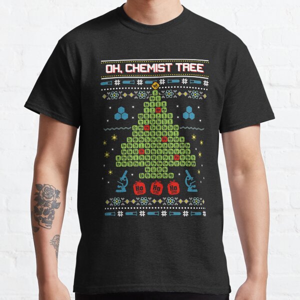Oh Chemist Tree Ugly Christmas Sweatshirt Classic T-Shirt