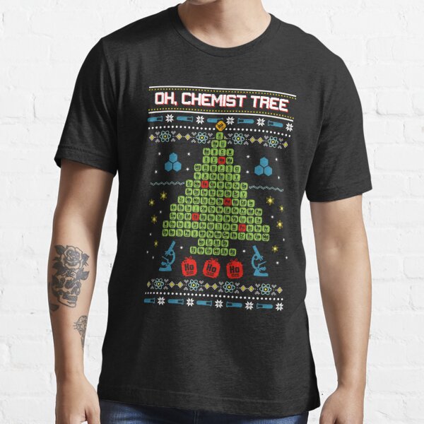 Oh Chemist Tree Ugly Christmas Sweatshirt Essential T-Shirt