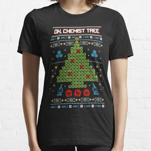 Oh Chemist Tree Ugly Christmas Sweatshirt Essential T-Shirt