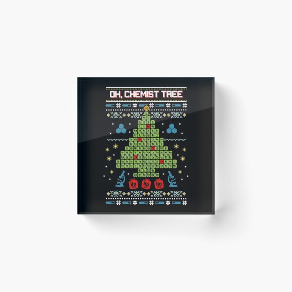 Item preview, Oh Chemist Tree Ugly Christmas Sweatshirt designed and sold by KsuAnn.