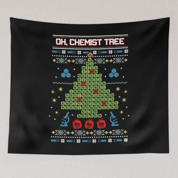 Item preview, Oh Chemist Tree Ugly Christmas Sweatshirt designed and sold by KsuAnn.