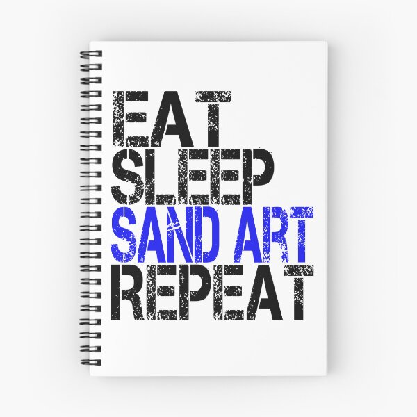 Item preview, Eat Sleep Sand Art Repeat, Grunge  designed and sold by ACC .